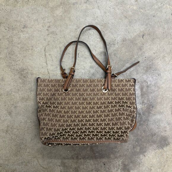 Vintage Michael Kors monogram canvas tote - Picture 1 of 6